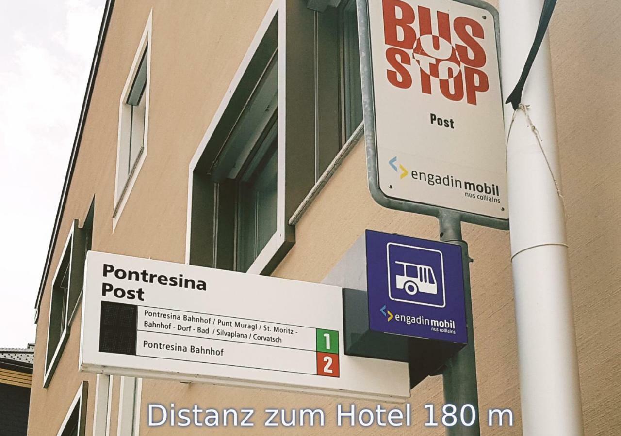 Hotel Garni Chesa Mulin Pontresina Exterior photo